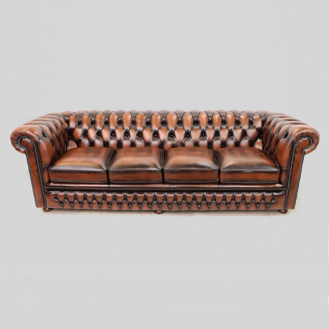 "Austin" Chesterfield Sofa 4-Sitzer