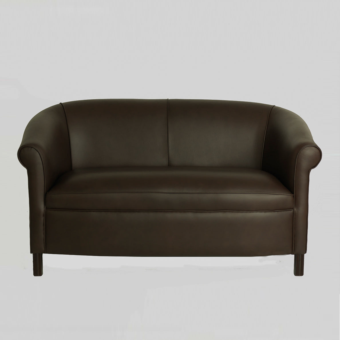 "Baron Plain" Chesterfield Sofa 2-Sitzer