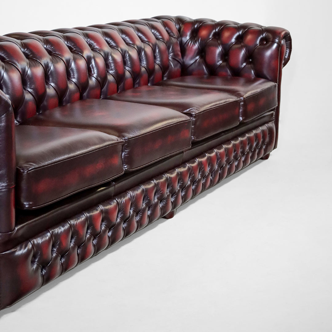 "London Classic" Chesterfield Sofa 4-Sitzer