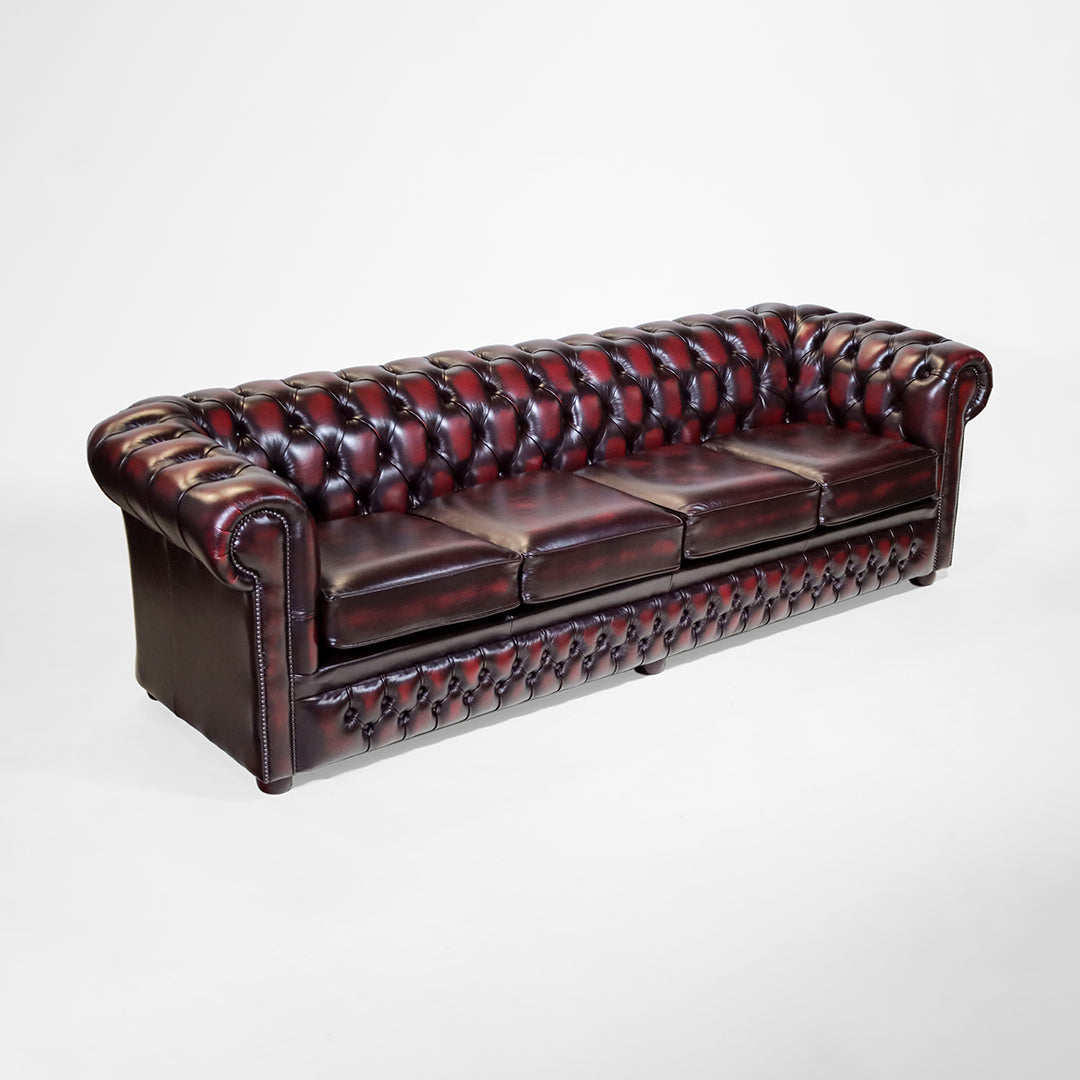 "London Classic" Chesterfield Sofa 4-Sitzer