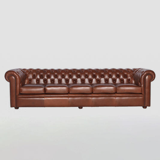 "London Classic" Chesterfield Sofa 5-Sitzer