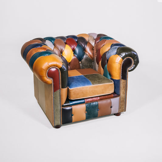 "London Fun" Chesterfield Sessel