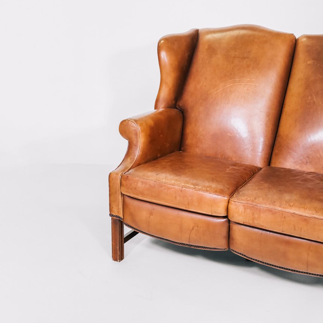 "Queen Anne" True Vintage Chesterfield Sofa 2-Sitzer - Sofort Lieferbar