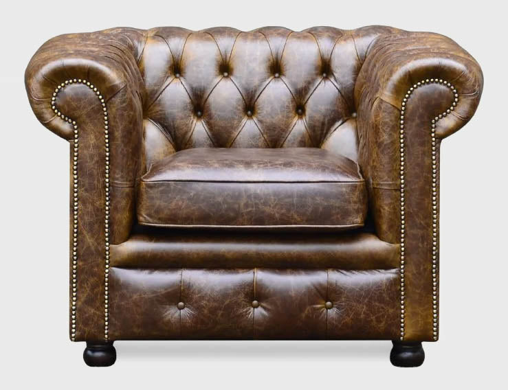 "Austin" Chesterfield Sessel original englisch