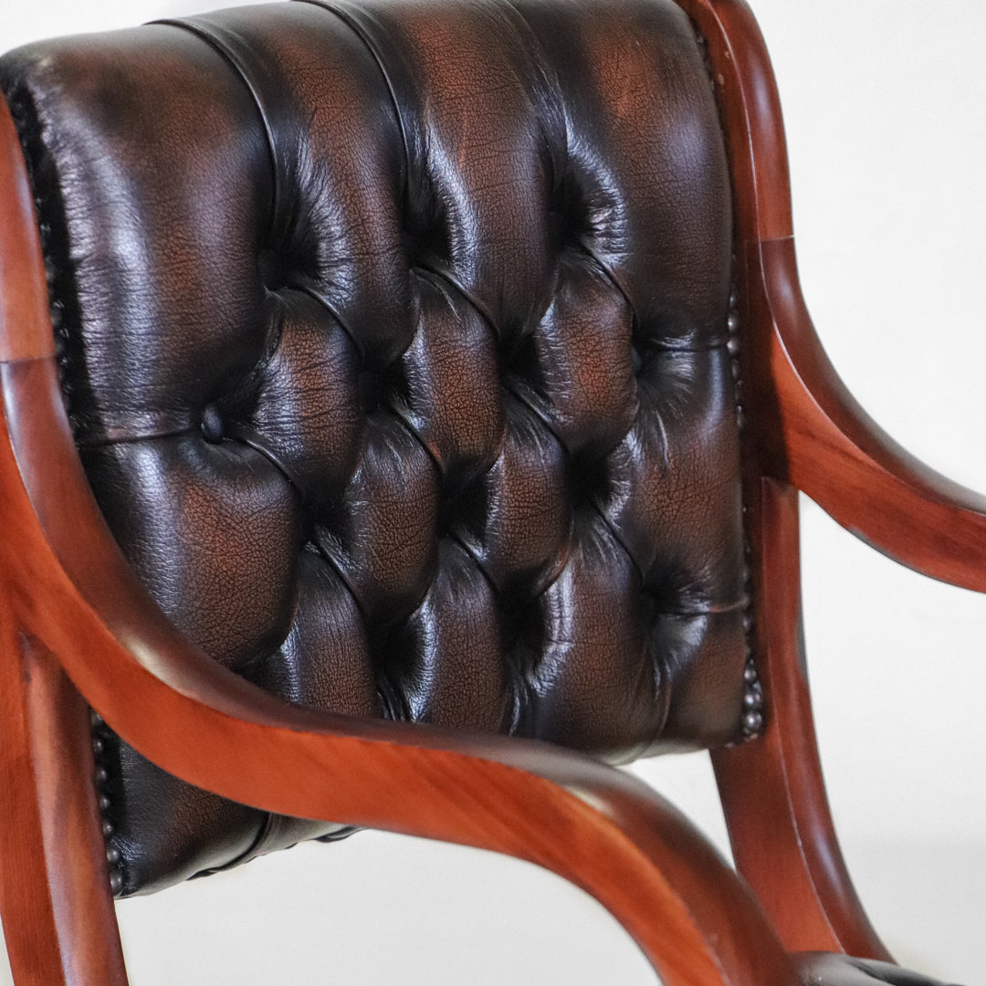 "Canterbury Carver Chair" Chesterfield Esszimmerstuhl - Sofort lieferbar