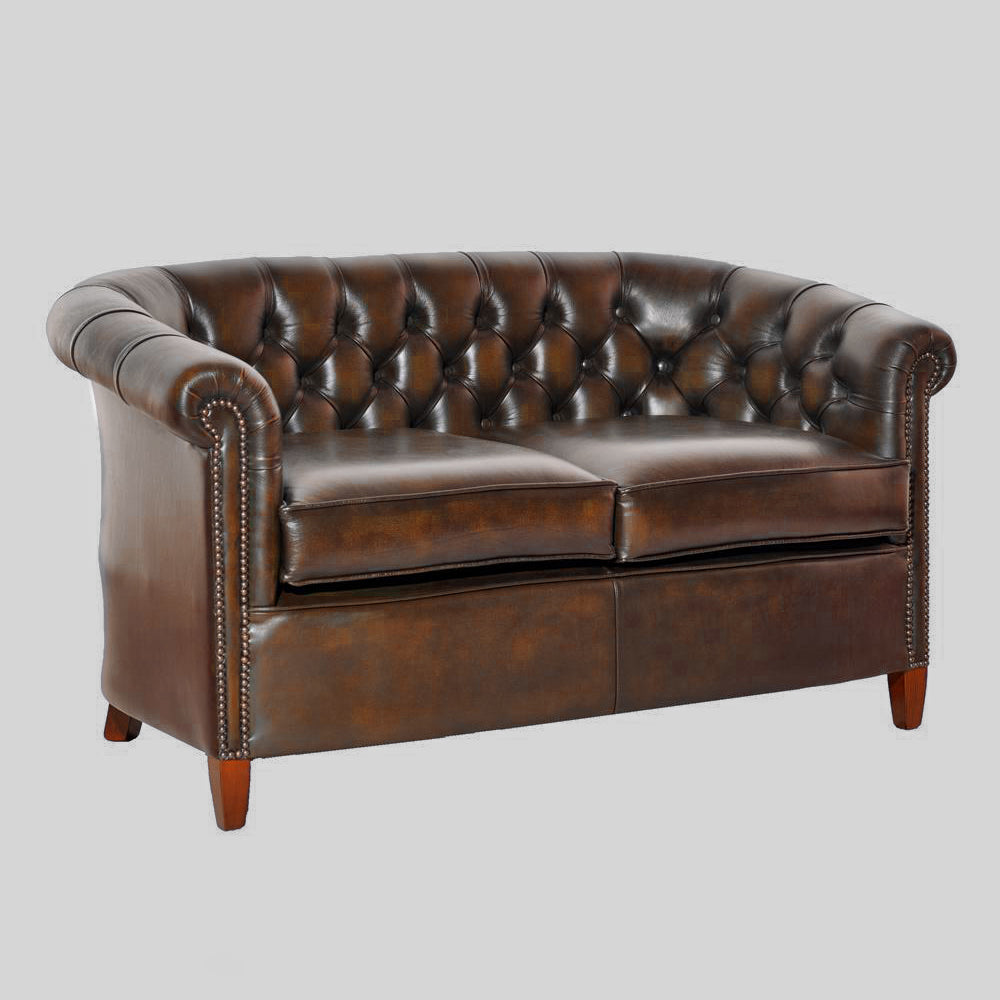"Diana" Chesterfield Sofa 2-Sitzer