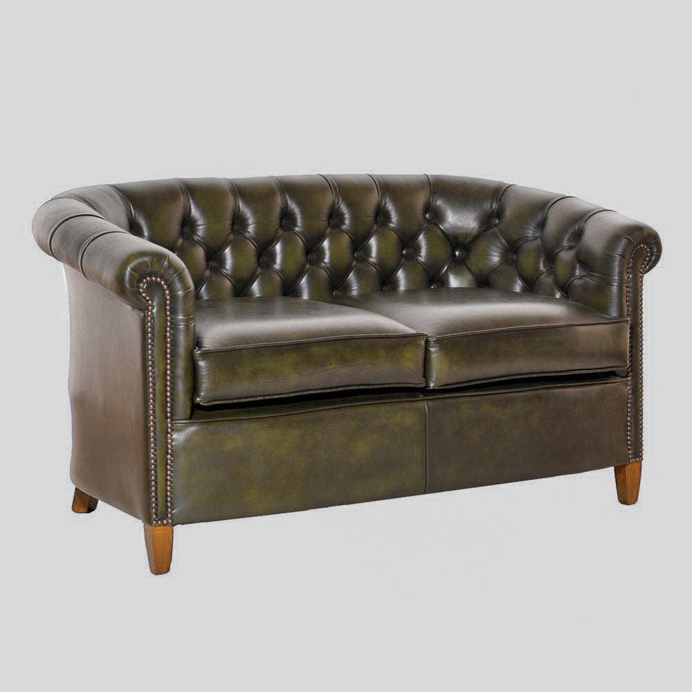 "Diana" Chesterfield Sofa 2-Sitzer