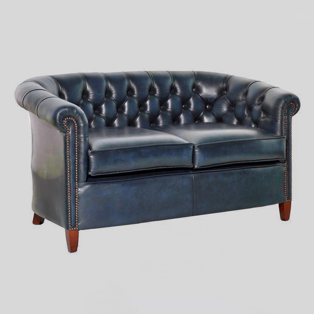 "Diana" Chesterfield Sofa 2-Sitzer