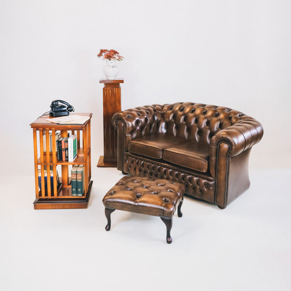 "Cambridge" Chesterfield Sofa 2-Sitzer