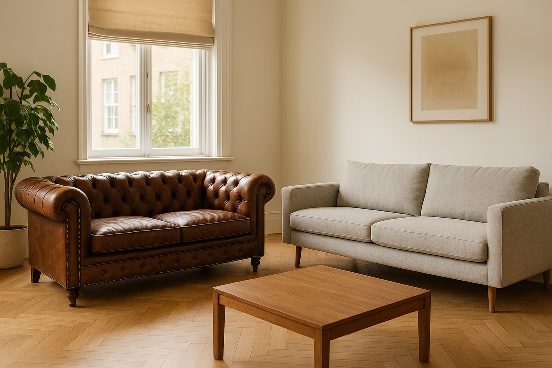 Chesterfield vs. Moderne Sofas – Wo liegen die echten Unterschiede?