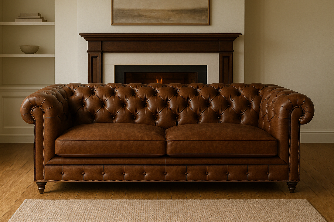 Chesterfield Sofa perfekt platzieren – Tipps & Stilberatung