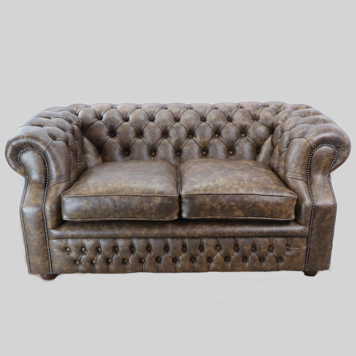 "Dover" Chesterfield Sofa 2-Sitzer