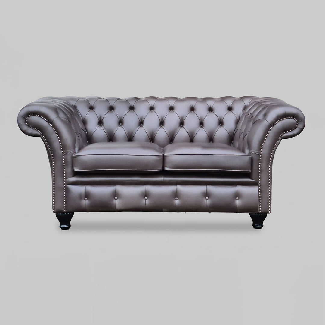 "Empire" Chesterfield Sofa 2-Sitzer