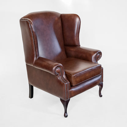 "Queen Anne" Chesterfield Sessel Plain Chair - Sofort Lieferbar