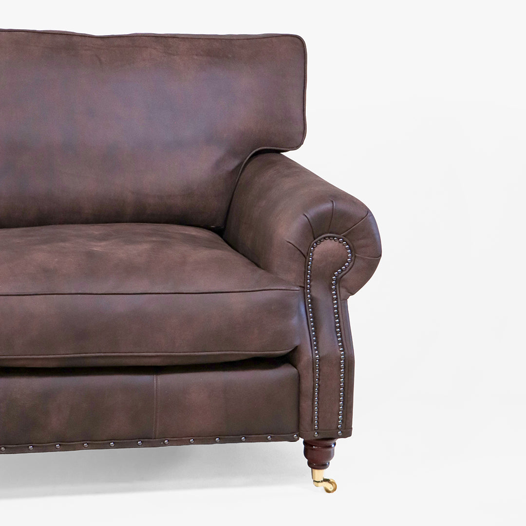 Chesterfield Sofa 3 Sitzer Braun "Whitehaven" Concerto Bark - Sofort Lieferbar