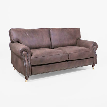 Chesterfield Sofa 3 Sitzer Braun "Whitehaven" Concerto Bark - Sofort Lieferbar