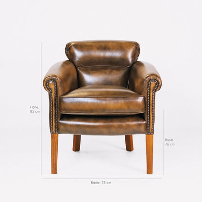 "Hannah chair" Chesterfield Sessel - Sofort lieferbar