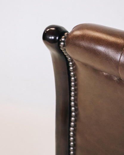 Chesterfield Drehstuhl Split Back Diner Swivel Chair - Sofort Lieferbar