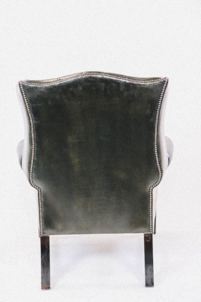 Vintage Chesterfield Ohrensessel Wingchair klassischer englischer Sessel - Sofort Lieferbar