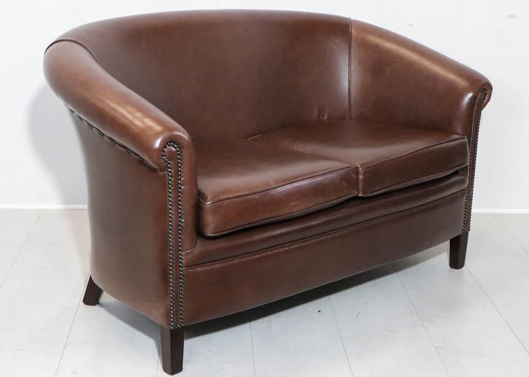 Chesterfield Clubsofa "Manor Club" aus England in Birch Antique Brown - Sofort Lieferbar