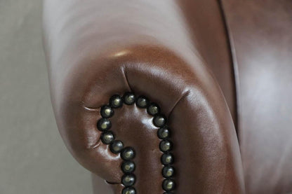 Chesterfield Clubsofa "Manor Club" aus England in Birch Antique Brown - Sofort Lieferbar
