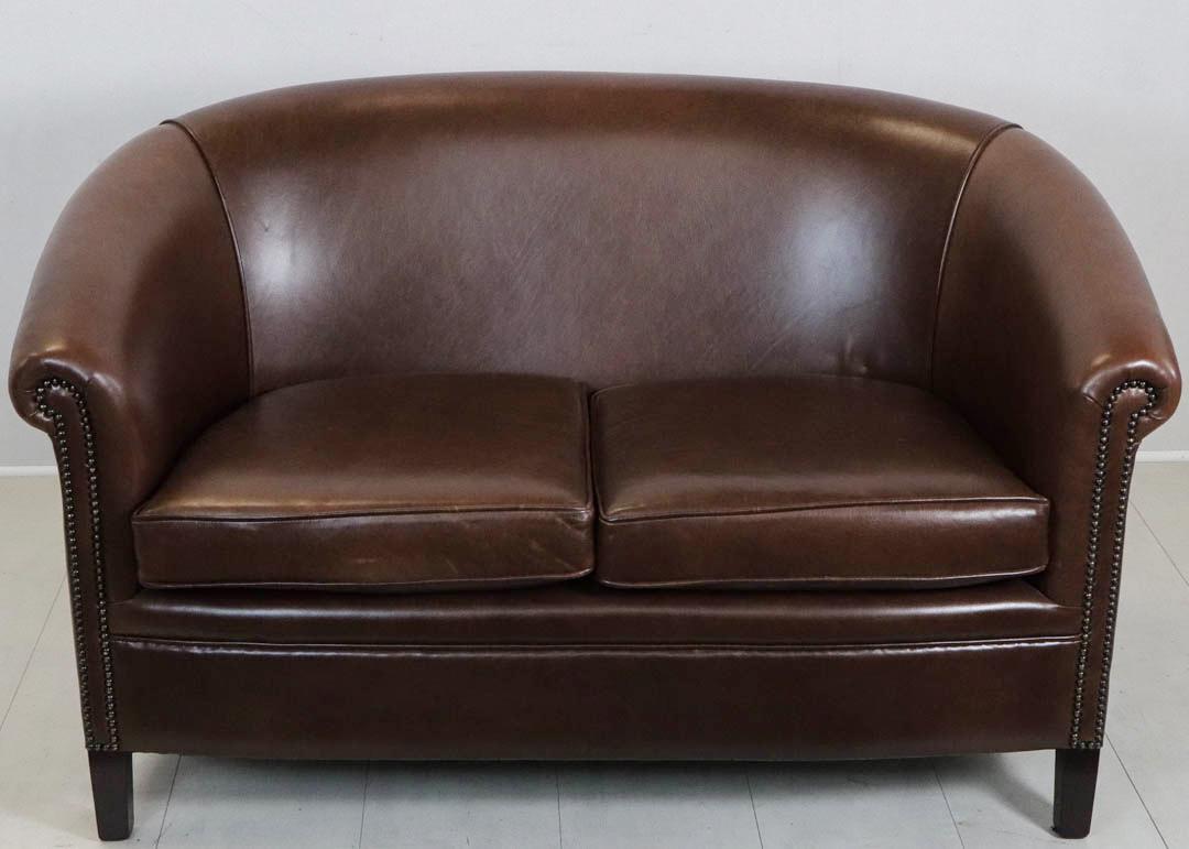 Chesterfield Clubsofa "Manor Club" aus England in Birch Antique Brown - Sofort Lieferbar